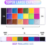UCANBE Athena Painting Palette - Professional Face Body Paint Oil - 20 Colors
