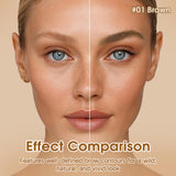 UCANBE Microblading Brow Fection Brow Eyebrow Pencil – Angled Brush Tip, Wild Natural Hair-Like Strokes, Patented Design, Long-Lasting & Smudge-Proof