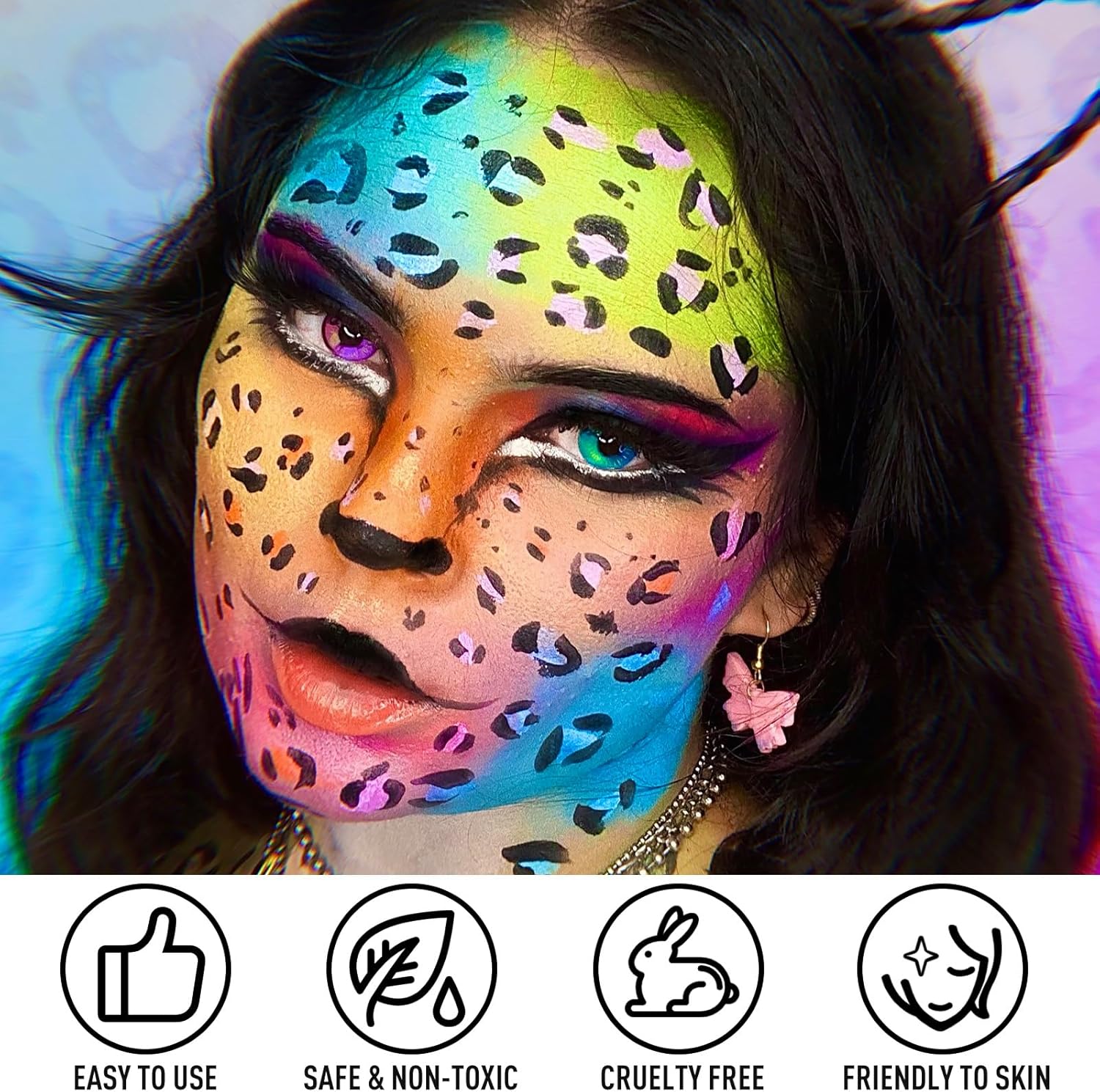 UCANBE Athena Painting Palette - Professional Face Body Paint Oil - 20 Colors