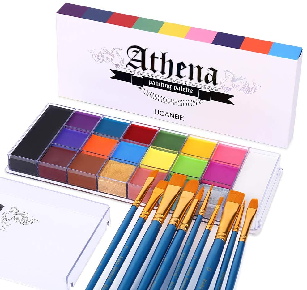 Athena Painting Palette Set (With Brushes)