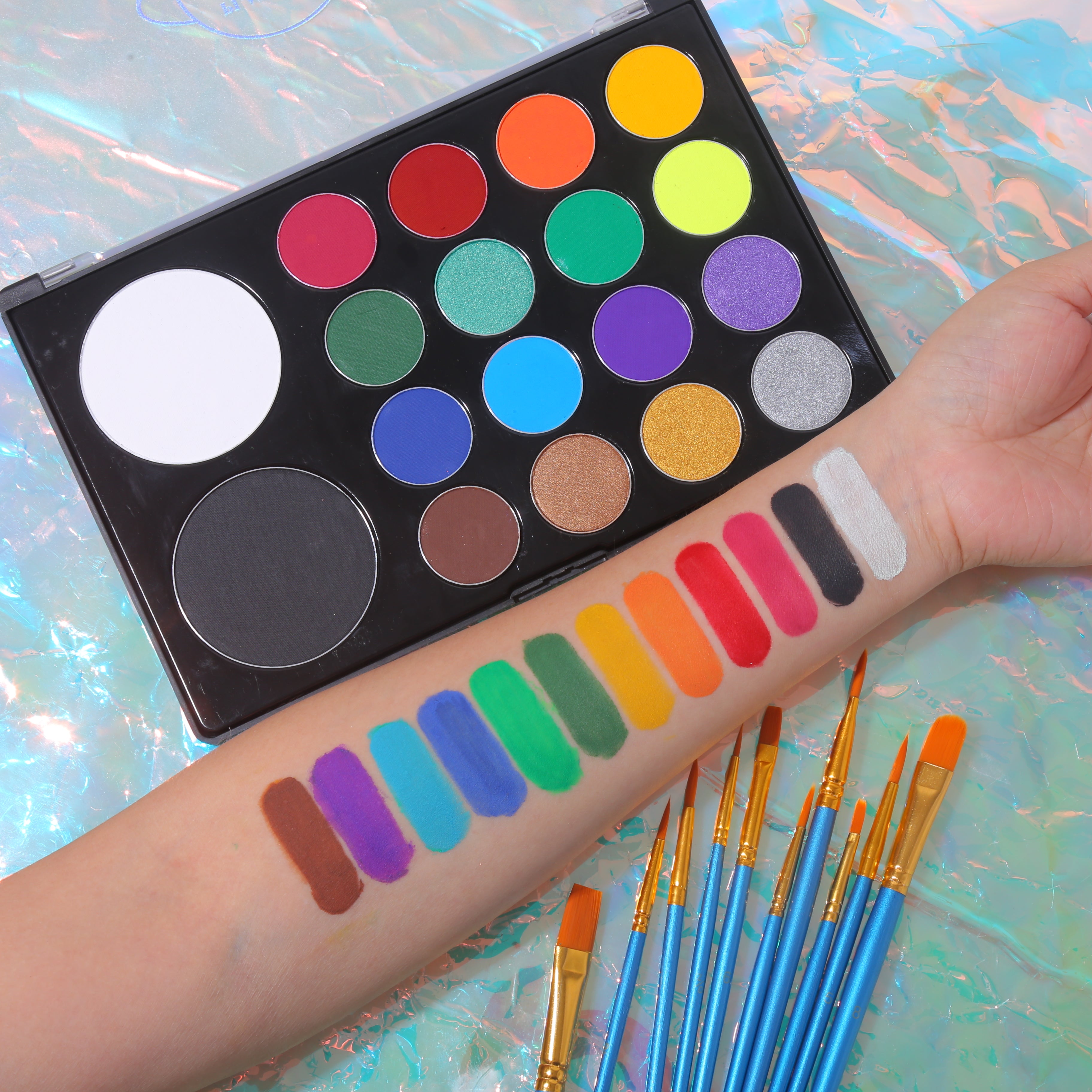 PLANETOID PRO FACE & BODY PAINTING PALETTE