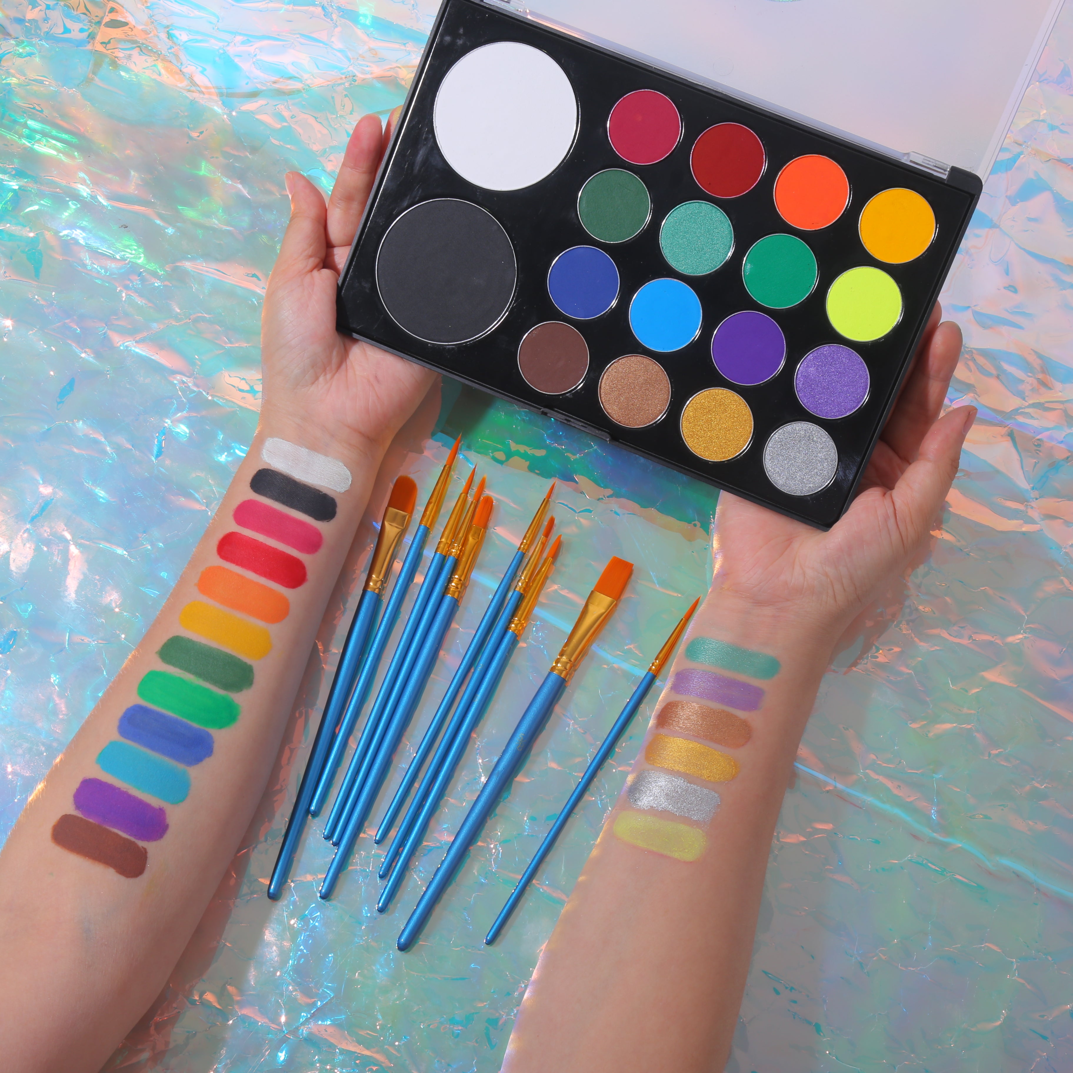 PLANETOID PRO FACE & BODY PAINTING PALETTE