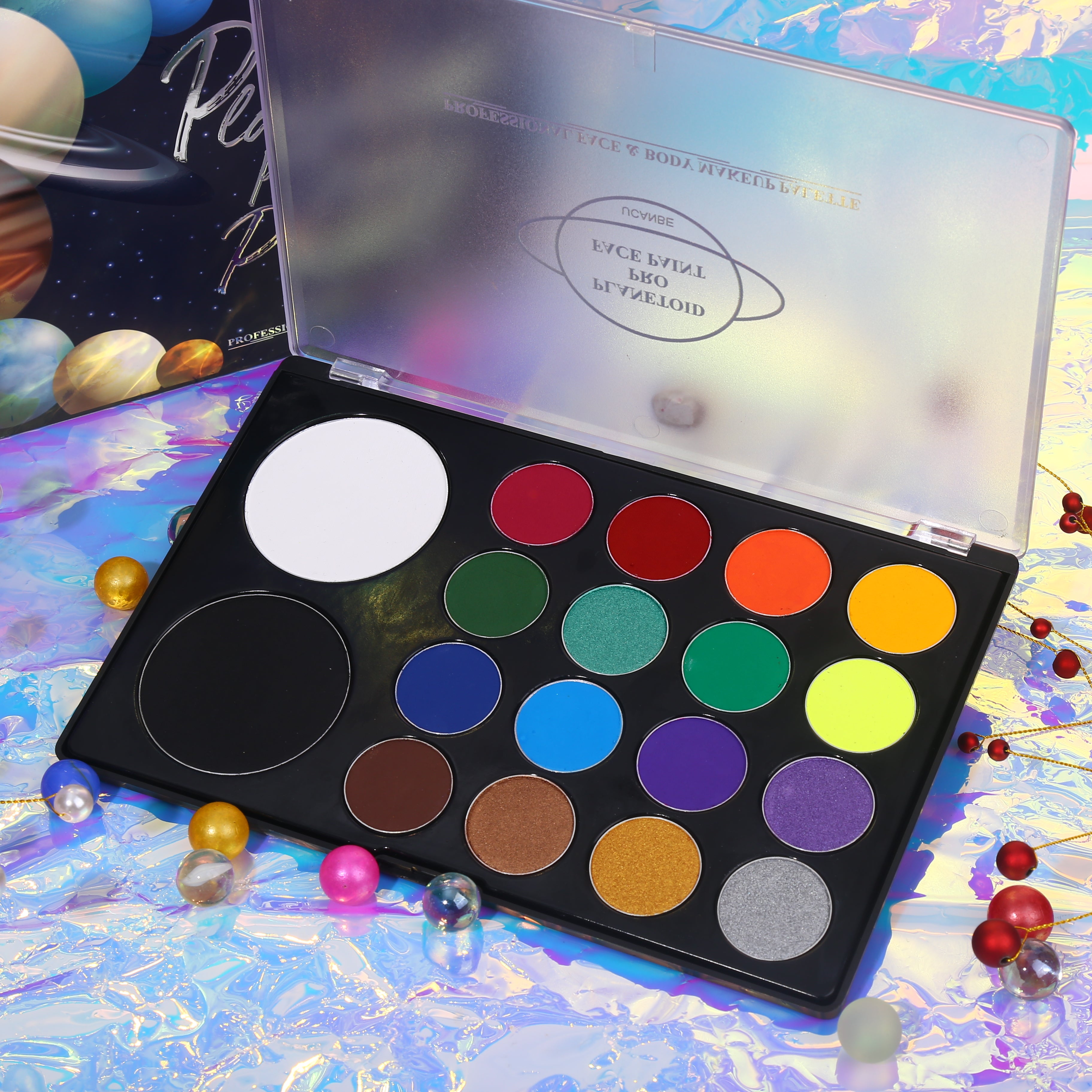 PLANETOID PRO FACE & BODY PAINTING PALETTE