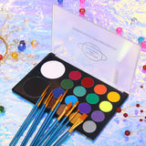 PLANETOID PRO FACE & BODY PAINTING PALETTE