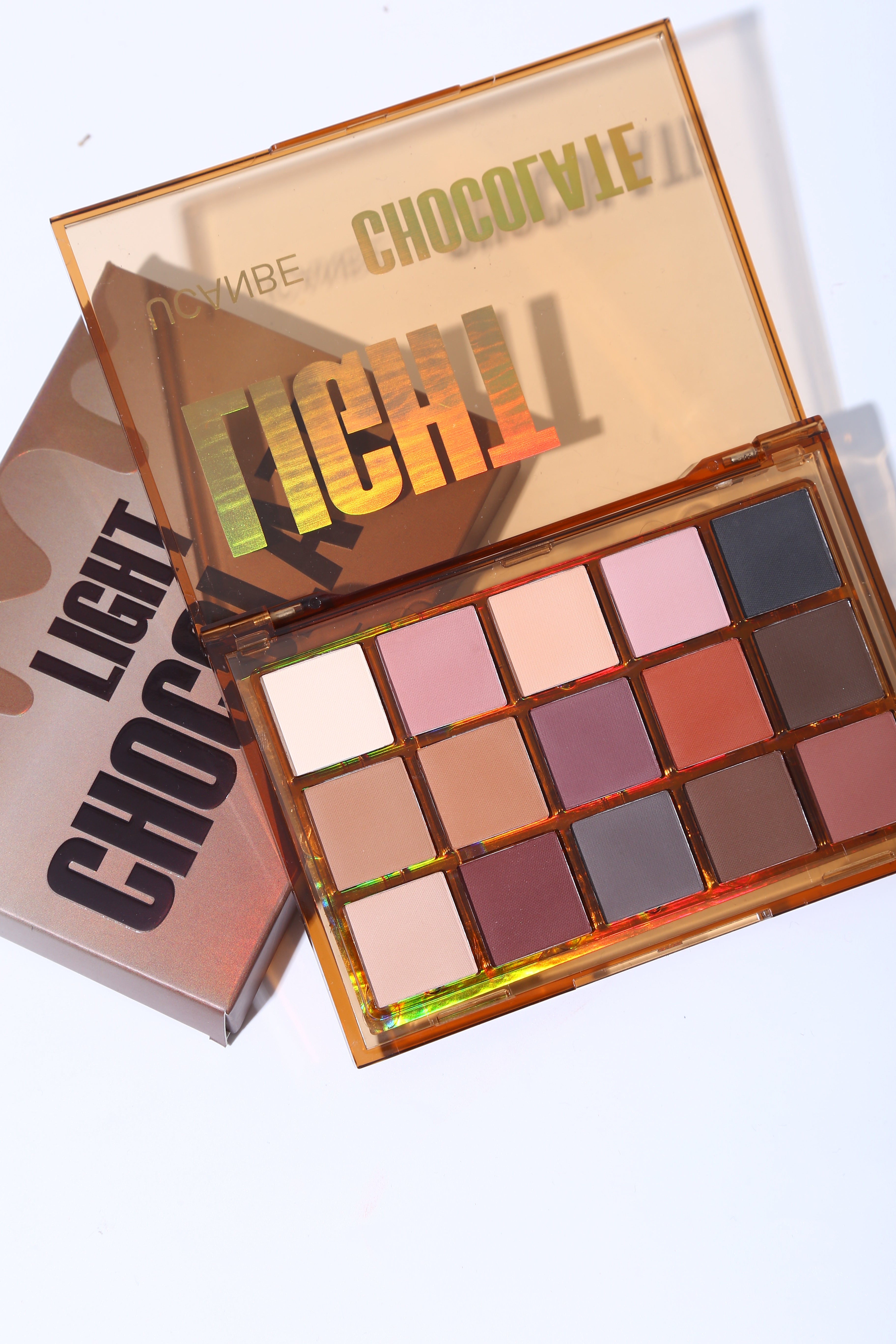15 Colorful Matte Makeup Eyeshadow Palette