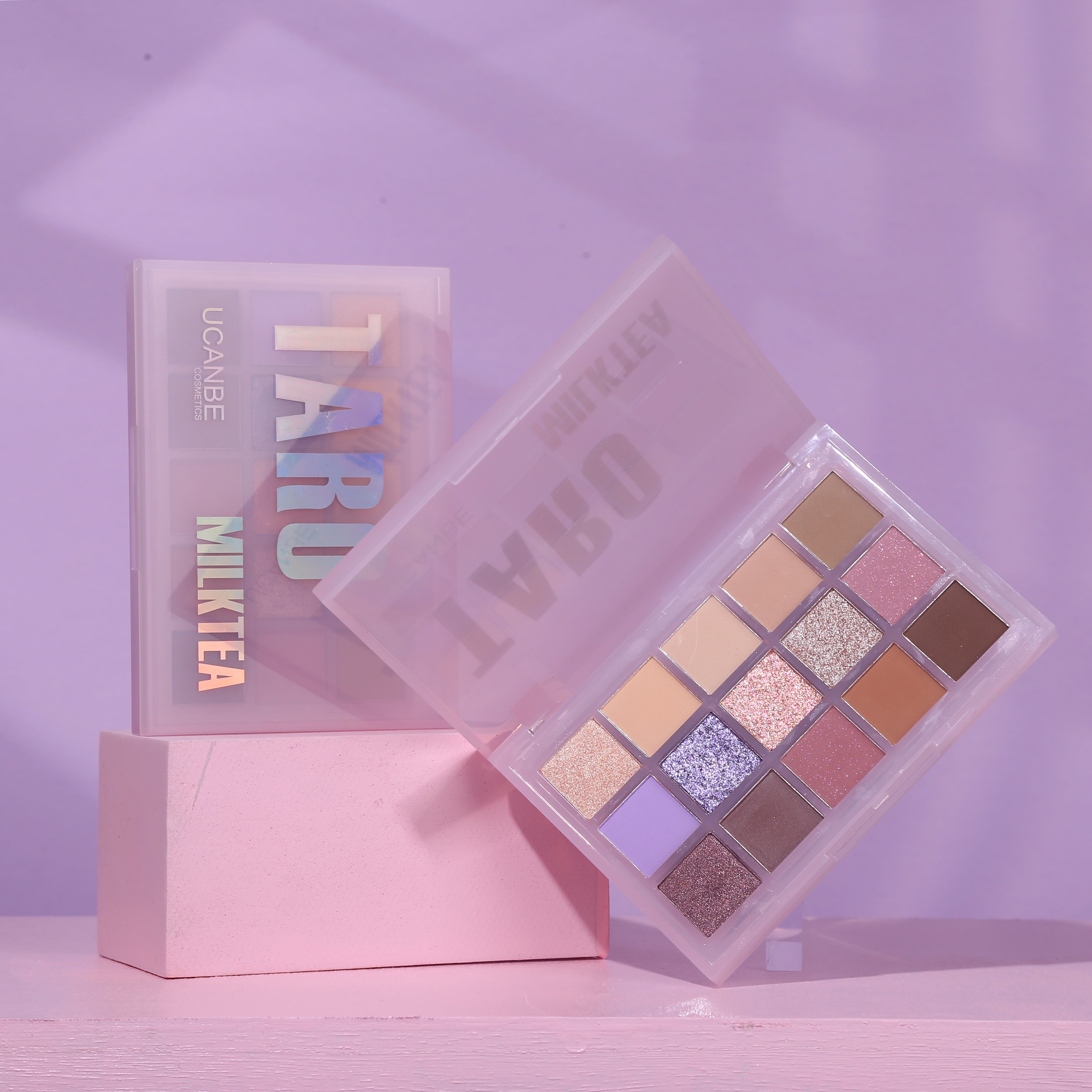 15 Colorful Matte Makeup Eyeshadow Palette