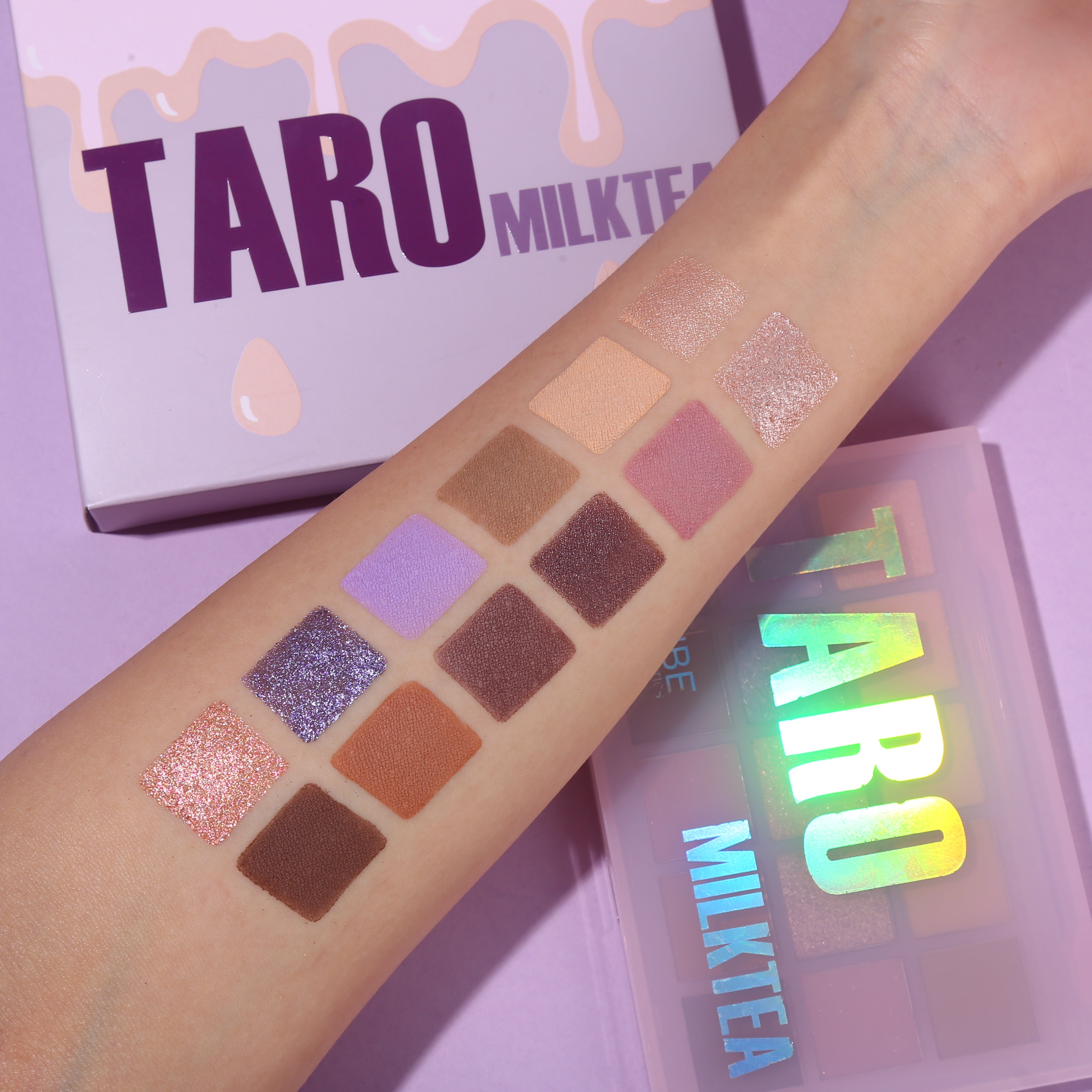 15 Colorful Matte Makeup Eyeshadow Palette