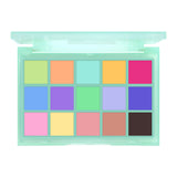 15 Colorful Matte Makeup Eyeshadow Palette