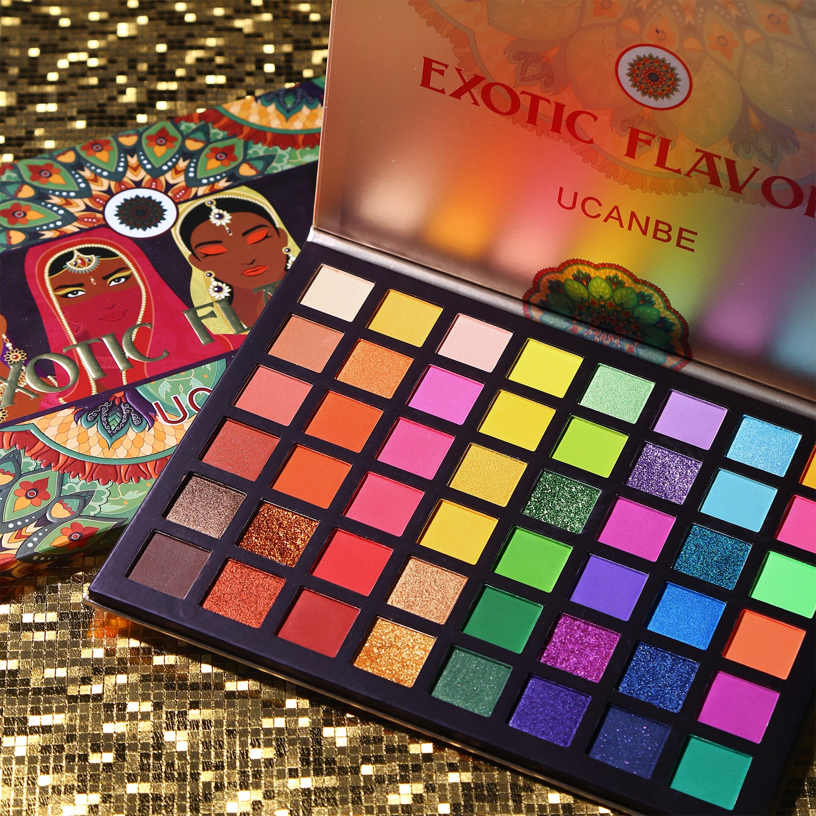 48 Colors Exotic Flavors Eyeshadow Palette
