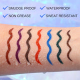 Metallic satin liquid makeup pen 7pcs