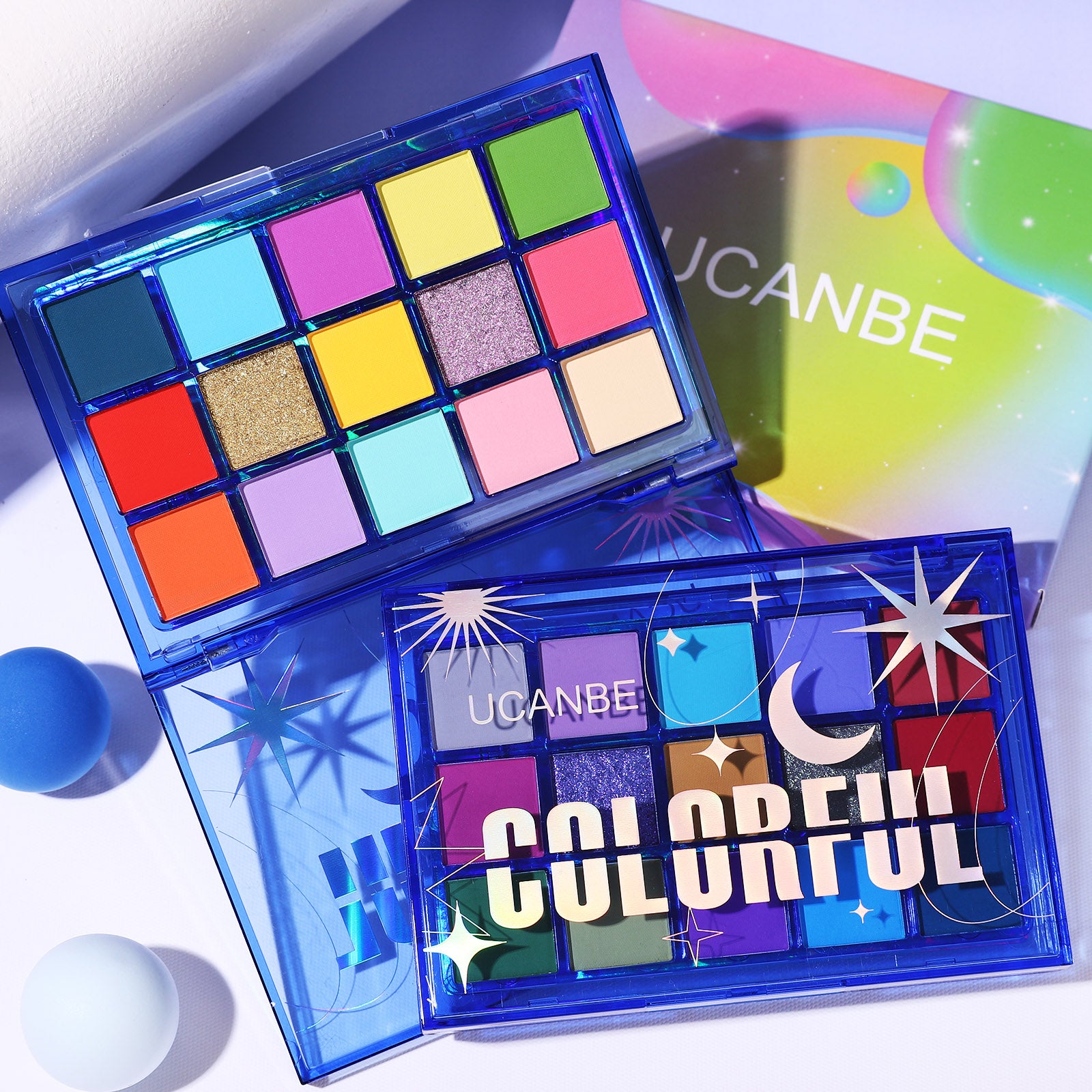 Colorful Eyeshadow Palette – UCANBE