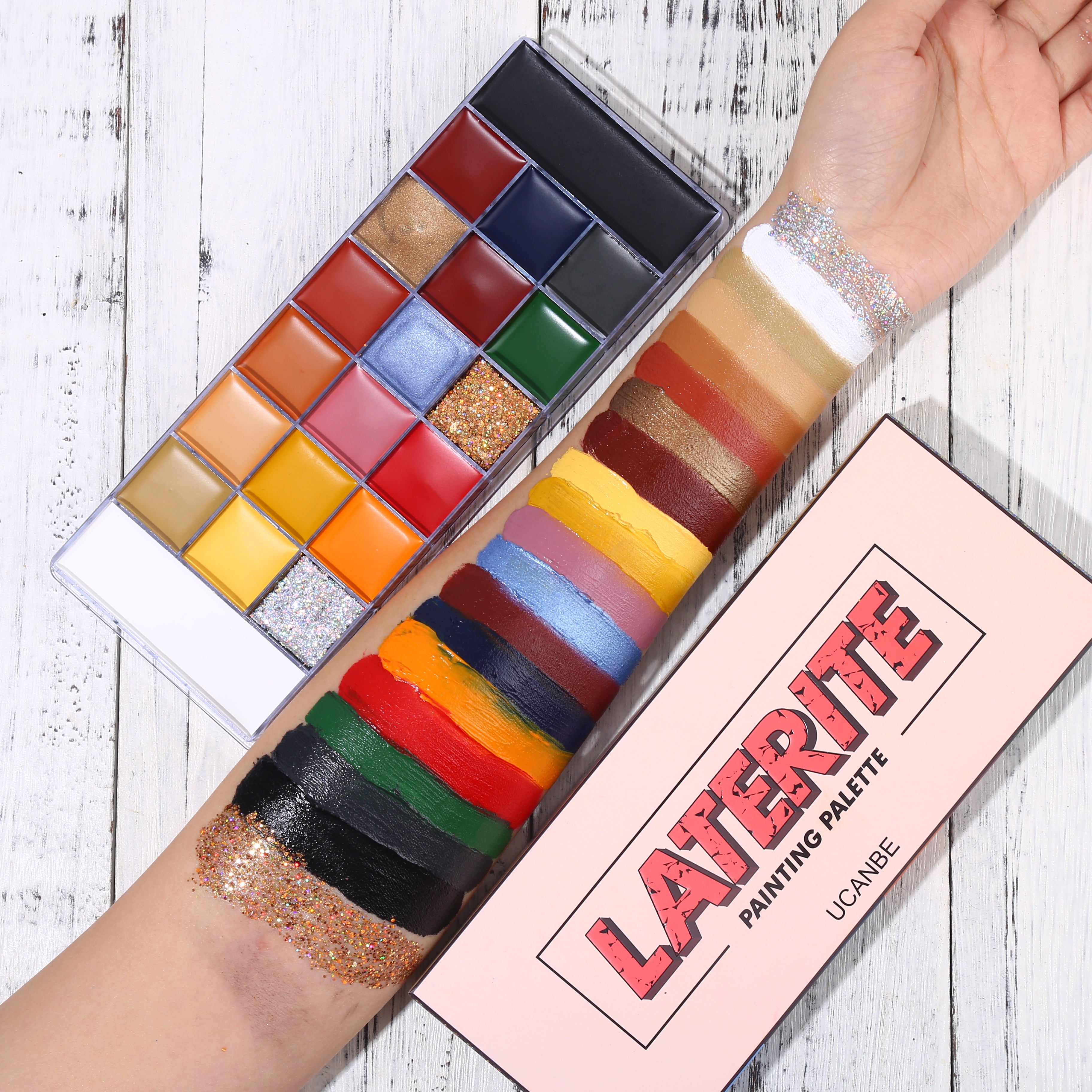 Buy UCANBE Athena Face Body Paint Oil Palette