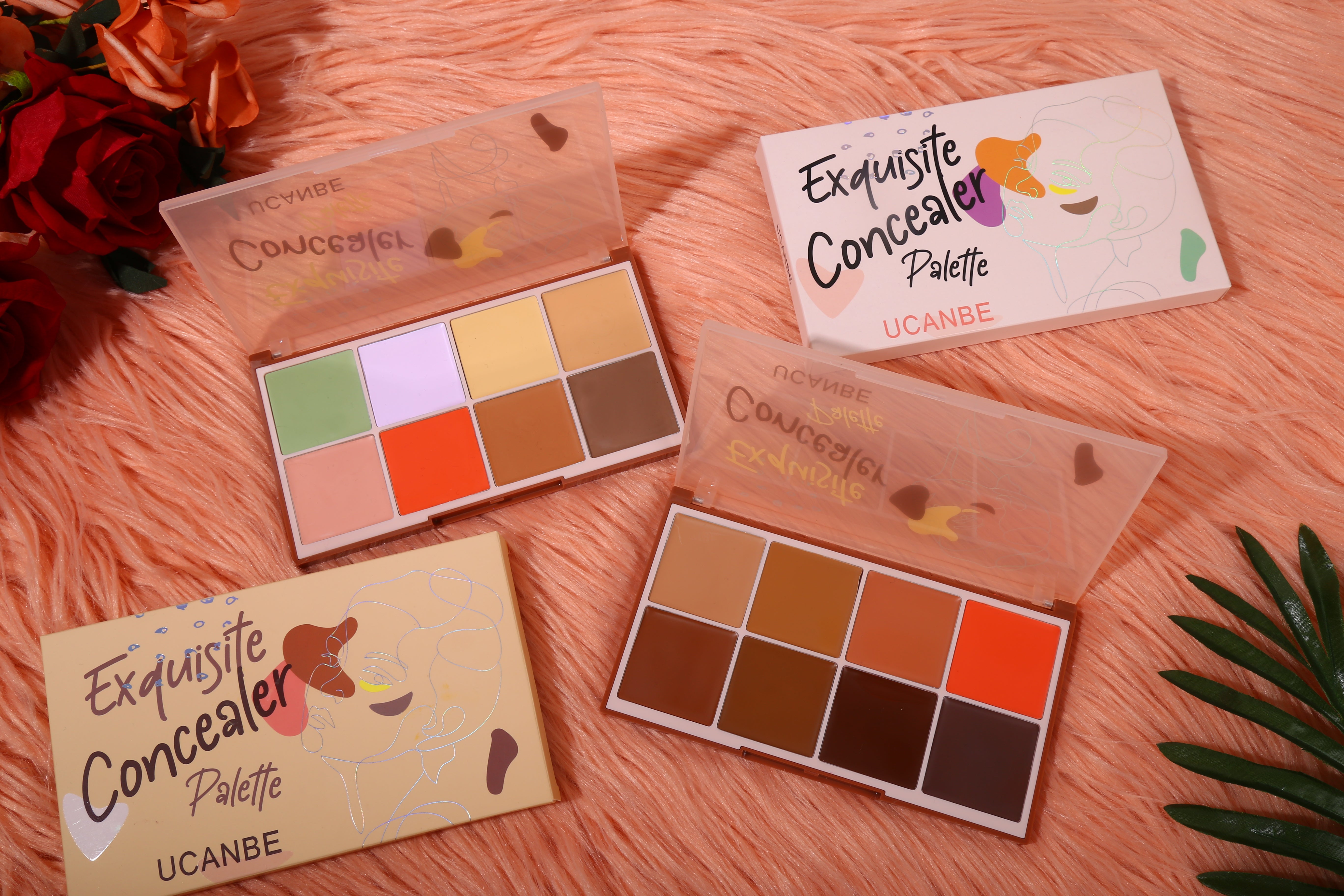 Concealer and shaping palette