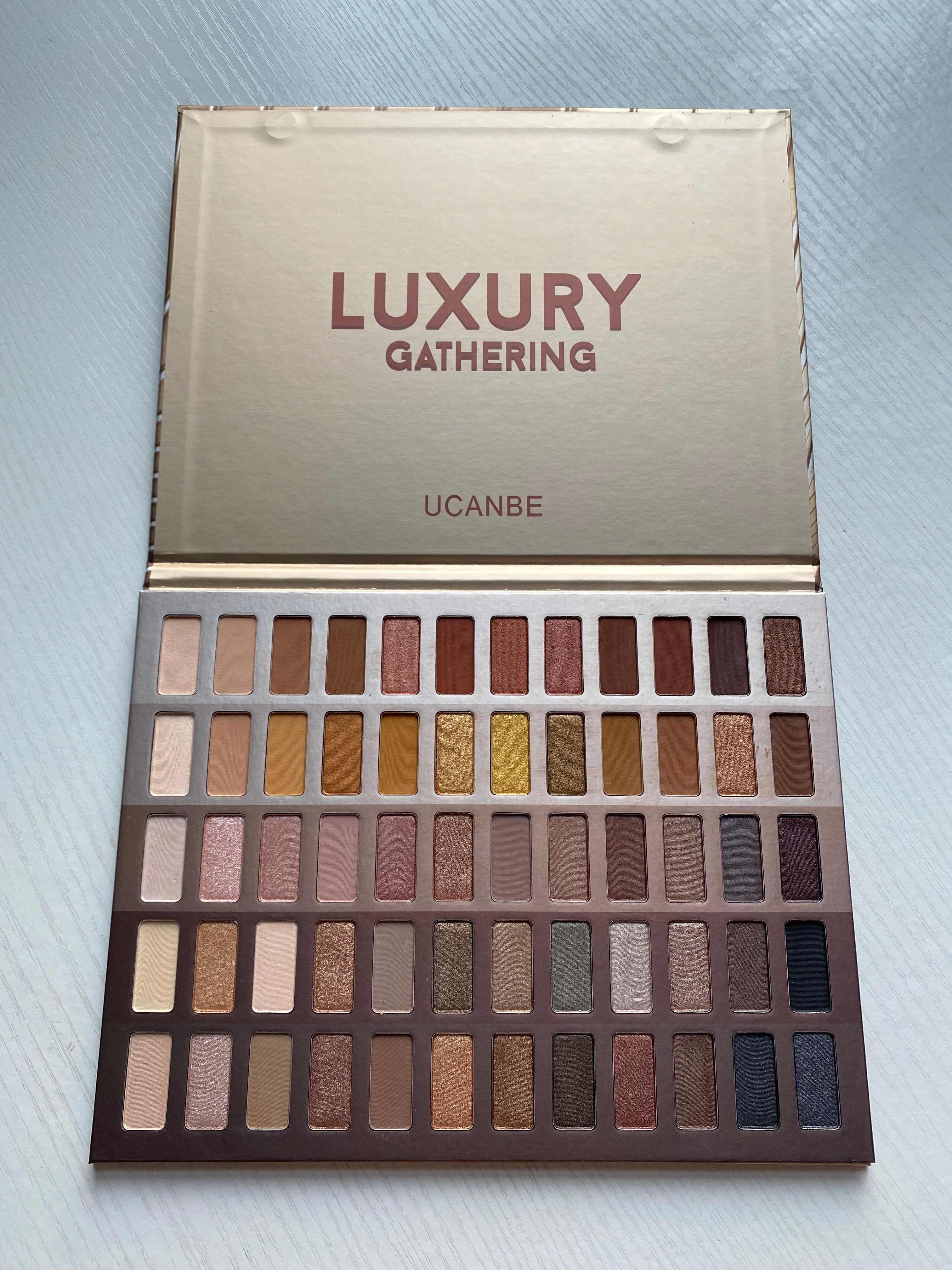 Ucanbe Luxury Gathering 60 Colors Neutral Eyeshadow Palette – All