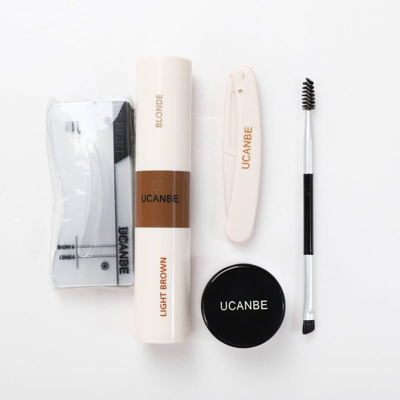 Eyebrow stamp stencil kit - UCANBE