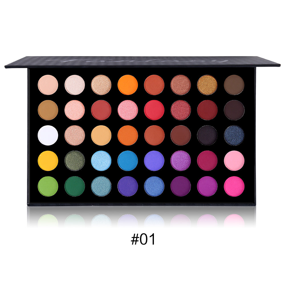 CHANGEABLE Pro Eyeshadow Palette Matte Shimmer Make Up Eyeshadow Palette  Pigmented Eye Shadow Powder Natural Colors Long Lasting Waterproof Makeup  Pallet – UCANBE