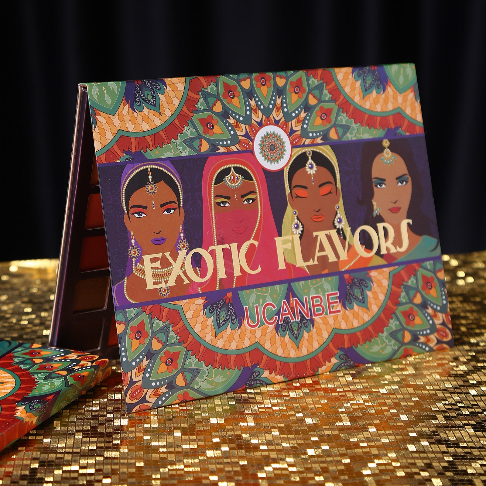 UCANBE Exotic Flavors Eyeshadow Palette Swatch Video Easy, Breezy